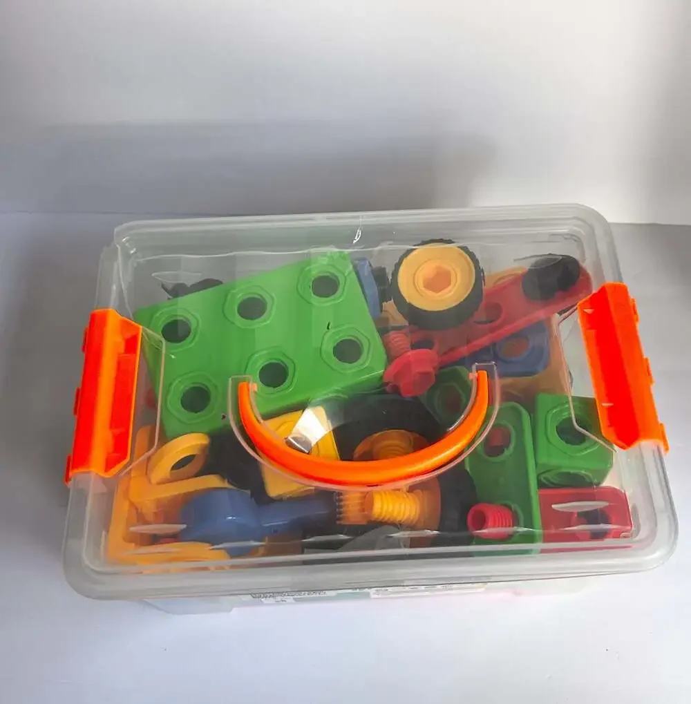 ETI Toys Lil' Engineers 101-Piece Construction Engineering Blocks Set